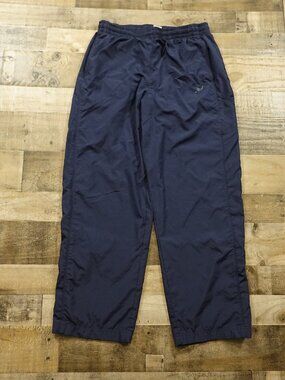 Nike Sportswear Wind Pants Men’s XL Navy Blue Ankle Zip Track Pants